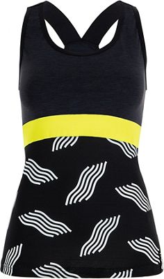 Santini Women's Scia Dune Tank Top  - Negro - XL, Negro
