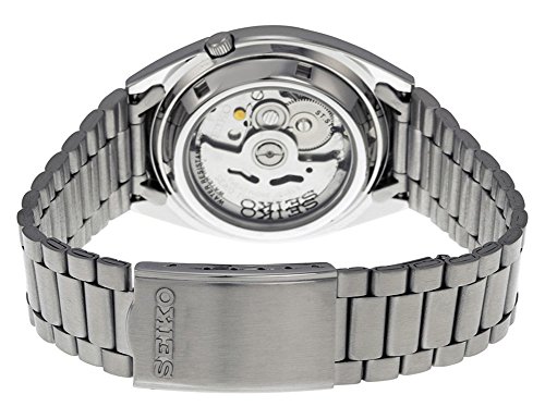 Seiko Reloj Analógico Automático para Hombre con Correa de Acero Inoxidable – SNXS77