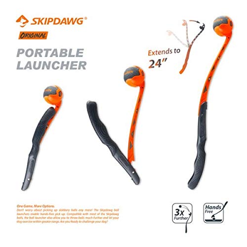 SKIPDAWG Pelota para lanzar pelotas de tenis