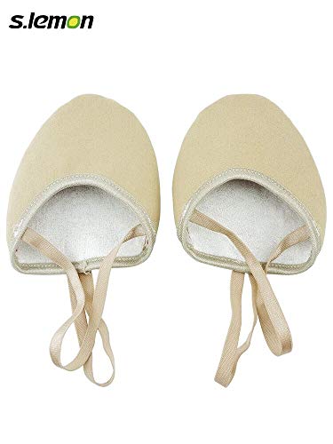 S.lemon Zapatillas Medias de Ballet Baile de Material Vegano Zapatos de Gimnasia Rítmica (41-43 EU)
