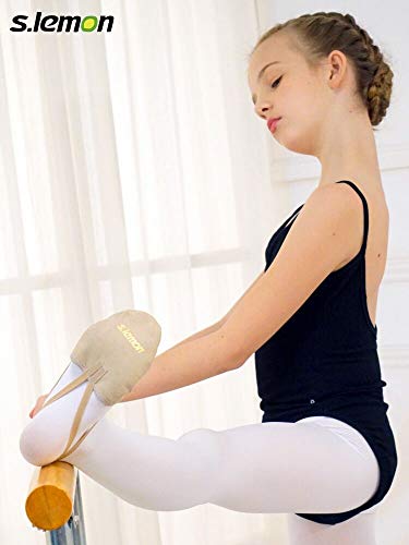 S.lemon Zapatillas Medias de Ballet Baile de Material Vegano Zapatos de Gimnasia Rítmica (41-43 EU)