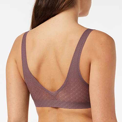 Sloggi Zero Feel Lace Sujetador Estilo Bralette, Morado (Kaluha 00qn), 75A (Talla del fabricante: X-Small) para Mujer