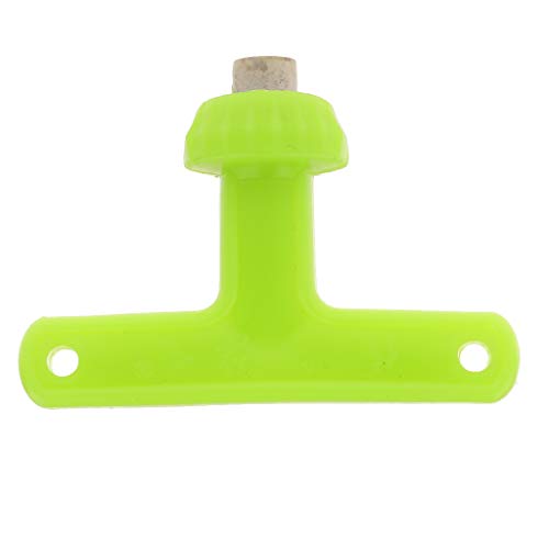 SM SunniMix Reemplazo De Herramienta De Llave De Clavos De Atletismo para Zapatillas Deportivas Tacos Quitar Clavos, Mango De Plástico - Mango en T Azul