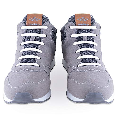 SULPO Cordones de Silicona Elásticos Sin Necesidad de Atar - Cordones Planos para Adultos y Ni?os