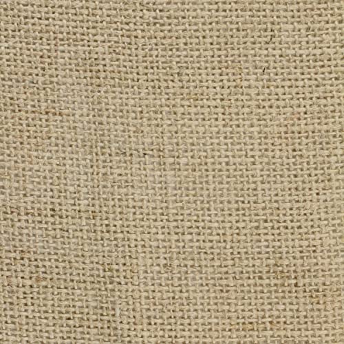 TELA DE SACO ARPILLERA POR METROS COLOR NATURAL 100% YUTE, ancho 150cm (1 METRO)