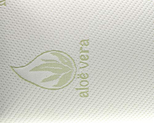 Todocama - Almohada viscoelástica, núcleo Compacto. Doble Funda con Cremallera. Tejido Aloe Vera Plus. Termorregulable adaptabilidad al Cuello. (Pack de 2 Unidades - 75 cm)