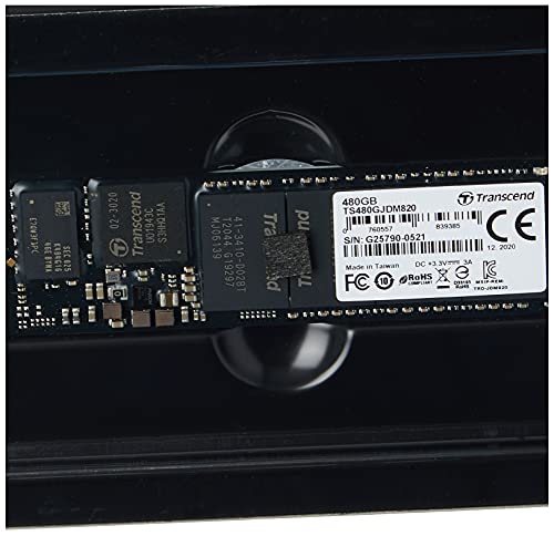 Transcend JetDrive 820 - Kit de disco duro sólido interno SSD 480 GB para Mac
