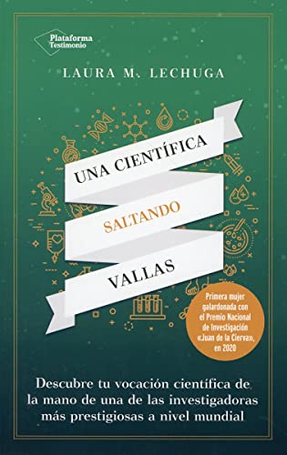 una científica saltando vallas