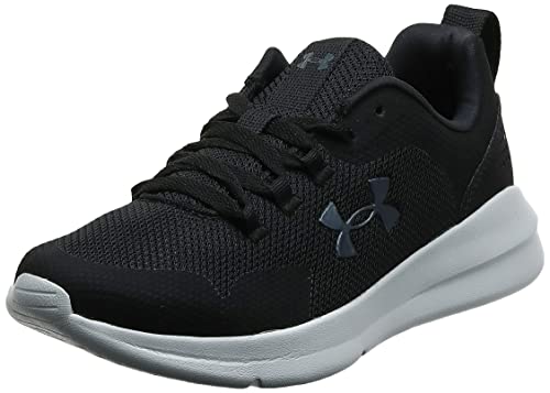 Under Armour UA W Essential Zapatillas para correr de carretera para Mujer, Negro (Black / White / Black), 38 EU