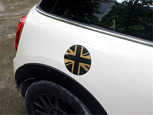 Union Jack UK Flag G Accesorios de decoración Funda compatible con Mini Cooper F55 Hardtop (decoración de la puerta del tanque de combustible 1.6T)