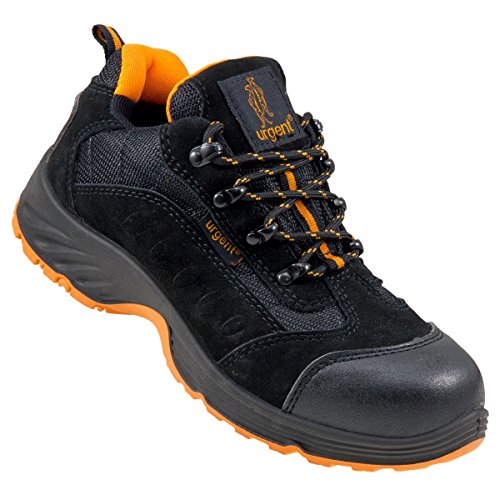 Urgent 210 S1 - Zapatos de seguridad, color Negro, talla 46 EU