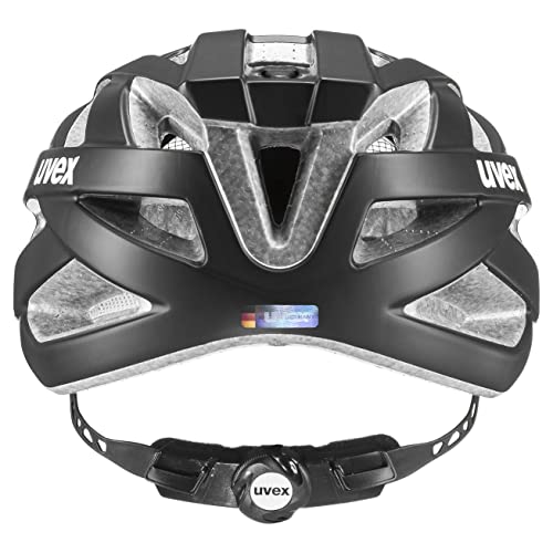 Uvex I-Vo CC Casco de Ciclismo, Unisex Adulto, Black Mat, 56-60 cm