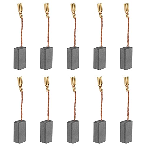 UYUYong 10PCS Cepillos de Carbono Motor Escobillas de Carbón para Herramienta Eléctrica Genérica Motor de Repuesto para Reparación de Herramientas Eléctricas Universales -16 * 8 * 5 * 46 mm
