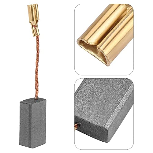 UYUYong 10PCS Cepillos de Carbono Motor Escobillas de Carbón para Herramienta Eléctrica Genérica Motor de Repuesto para Reparación de Herramientas Eléctricas Universales -16 * 8 * 5 * 46 mm