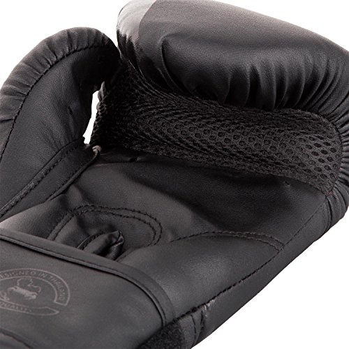 VENUM Challenger 2.0 Kids Guantes de Boxeo, Unisex-Youth, Negro/Negro, 8-Ounce