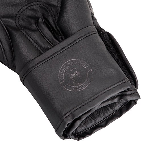VENUM Challenger 2.0 Kids Guantes de Boxeo, Unisex-Youth, Negro/Negro, 8-Ounce