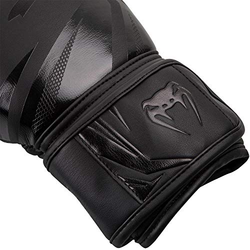 Venum Challenger 3.0 Guantes de Boxeo, Unisex Adulto, Negro, 14 Oz