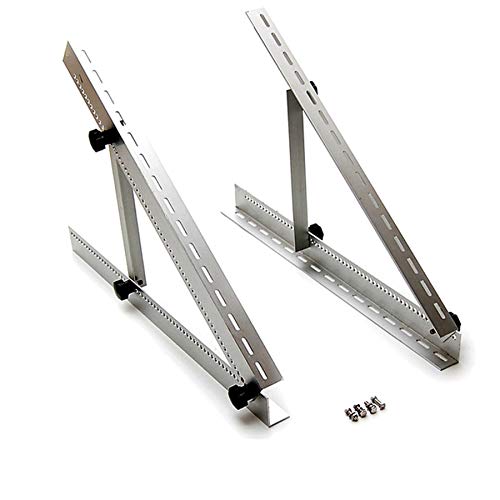 WATTSTUNDE Soporte para módulo solar de hasta 60 cm, de aluminio para pared y techo (HST5)