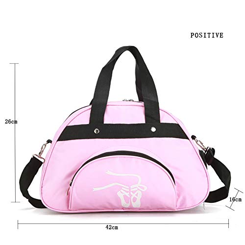 WEISIPU - Bolsa de Deporte de Nailon para Baile - Zapatillas de Ballet para niña
