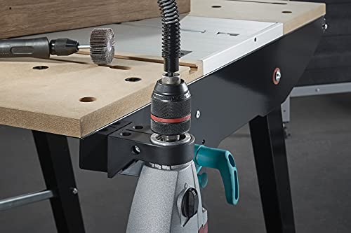 wolfcraft Soporte de máquina para MASTER cut 1500, 6152000, Para la colocación estacionaria de taladradoras