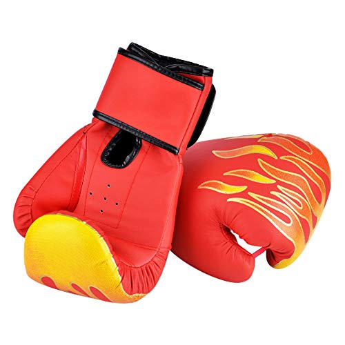 Wuudi - Guantes de boxeo para niños para entrenamiento, 6 onzas, para niños de 3 a 14 años, muay thai, sparring, grappling, kickboxing, almohadillas de enfoque, guantes de boxeo