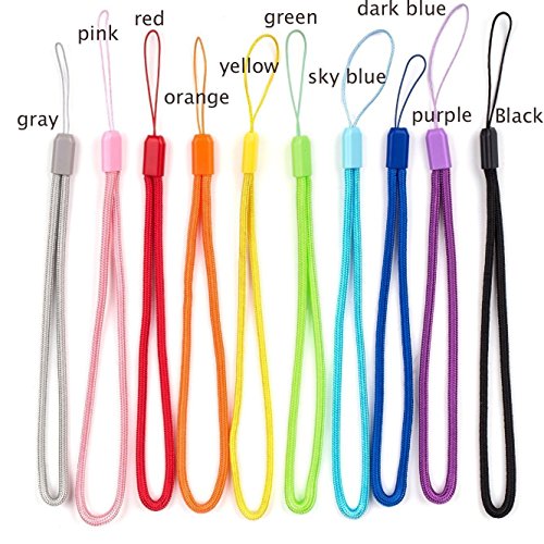 Yaxiny Cordón con correa para muñeca para teléfono celular, unidad flash USB, Mp3, Mp4, y cámara mini