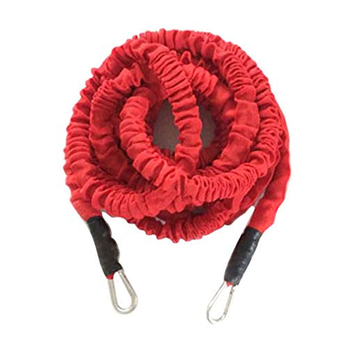 YNXing RCuerda de Entrenamiento de Resistencia Fuerza Explosiva Rebote Entrenamiento Físico Cuerda de Resistencia Que Mejora la Velocidad, La Resistencia y La Fuerza (Conjunto de 5 Metros)