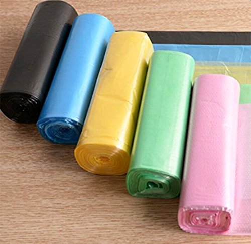 Yommy Bolsas para excrementos de Perro 24 Rollos Total 360 Bolsas Poop Bag para Perro Mascotas Animales Domésticos