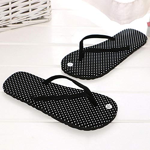 Zapatillas Casa Chanclas Sandalias Sandalias con Chanclas para Mujer, Zapatos con Tiras A Rayas De Leopardo, Zapatillas De Playa para Mujer, Zapatos Casuales De Moda para Mujer-B_37