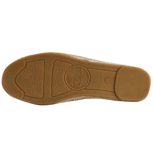 Alexis Leroy Zapatilla Original Estilo Alpargatas para Mujer Albaricoque 40 EU