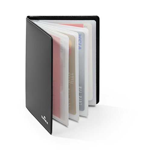 Cartera de seguridad RFID para tarjetas de crédito, color negro (Pack de 10)