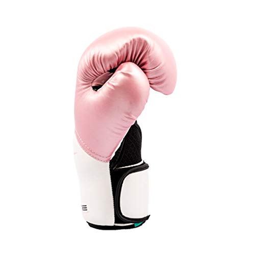 Everlast Prostyle Glove Box Equipment, Color Rosa y Blanco, 28 oz