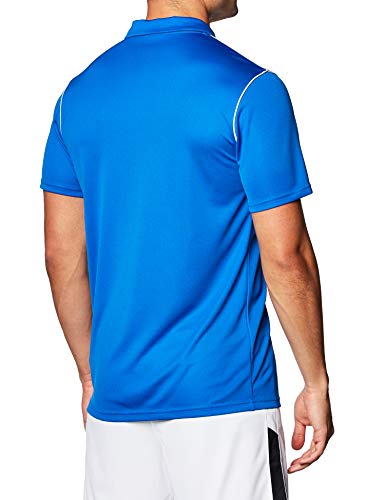 NIKE Dri-Fit Park Short Sleeve Polo, Hombre, Royal Blue/White/White, L