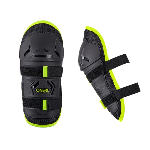 Oneal Peewee Knee Guard Protecciones Bicicleta, Unisex-Adult, Negro, XS