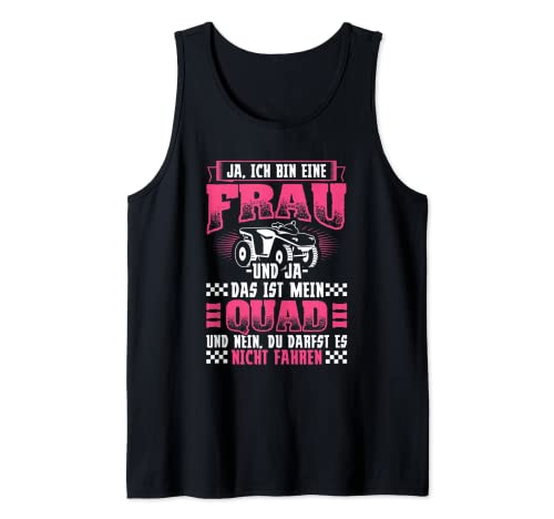 Quad, quad, quad, motociclista, deportes de motor Camiseta sin Mangas
