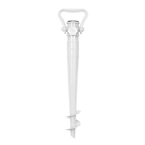 Sekey Soporte para Sombrilla para Sujetar La Sombrilla (Blanco)
