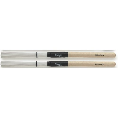 Stagg escobillas para batería de nailon