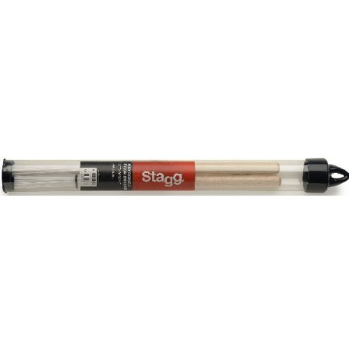 Stagg escobillas para batería de nailon