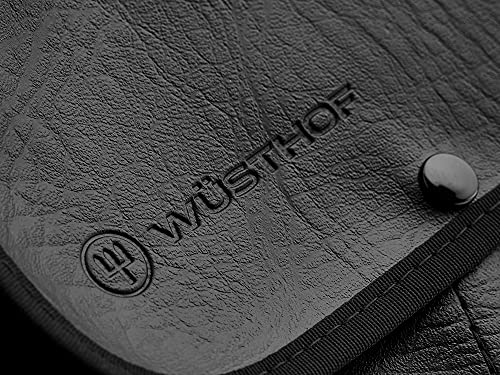Wüsthof Messertasche Funda para Cuchillos, Negro, 42,5 x 41,5 cm