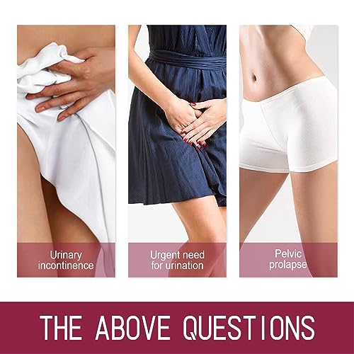 2 Uds Bolas de Ejercicio para Fortalecer el Suelo Pélvico Kit de Entrenamiento para Apretar los Músculos para Mujeres Principiantes y Avanzados