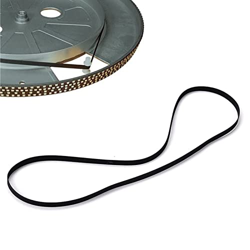 270 mm Correa para Tocadiscos, Correa de Goma para Tocadiscos de Repuesto, No es fácil de Romper Práctica transmisión para la mayoría de los Tipos de Tocadiscos accionados por Correa