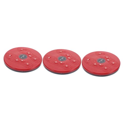 3 Piezas Tornado De Cintura Disco De Cintura Giratorio Cuerpo Placa Giratoria De Fitness Para El Hogar Junta Equipo De Ejercicio De Tabla Lado Paso a Paso Rotar Deportes Páginas