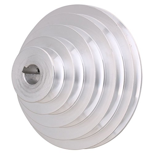 54 mm a 150 mm Diámetro Exterior 19 mm de diámetro Interior 12.7 mm Aluminio 5 Pasos Modular de cinturón de poleas para A Tipo Correa Dentada de Correa en V