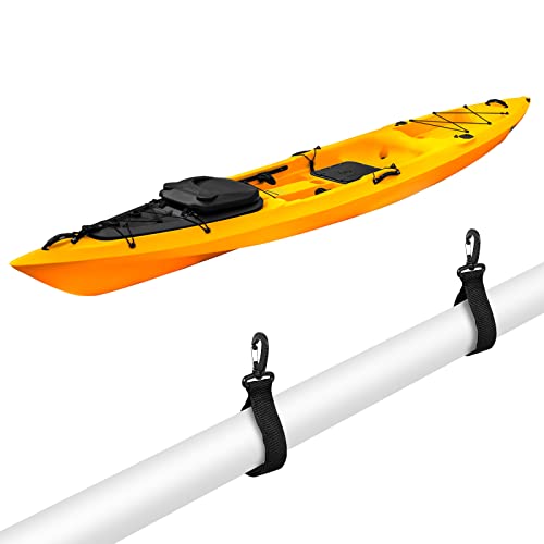 6 pzs Clips Kayak, Nailon Accesorios para Kayak Portador de Remo para Barco Accesorios para Tabla de Remo Accesorios Inflables para Kayak (Negro)