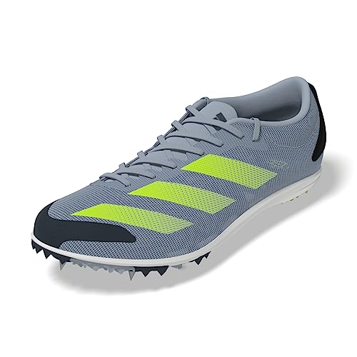 adidas Adizero XCS, Shoes-Low Unisex Adulto, Wonder Blue/Lucid Lemon/Arctic Night, 36 EU