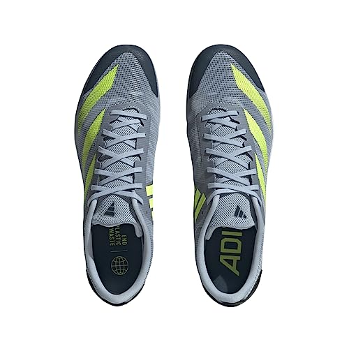 adidas Adizero XCS, Shoes-Low Unisex Adulto, Wonder Blue/Lucid Lemon/Arctic Night, 36 EU