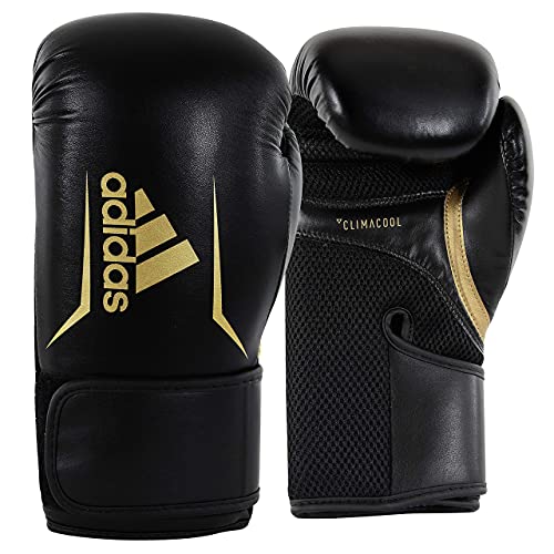 adidas Guantes de Boxeo Speed 50, Negro, 10, ADISBG50