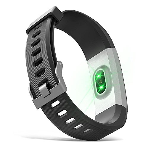 AGZHU Correas de repuesto, correas ajustables, coloridas correas de repuesto para reloj inteligente ID115Plus HR, Negro, Taille unique