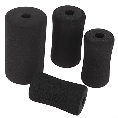 Almohadillas de espuma para pies, rodillos de repuesto para extensión de piernas para banco de pesas, almohadillas para pies, rodillos, juego de un par para máquinas de ejercicio de gimnasio en casa,