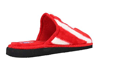 Andinas - Zapatillas de estar por casa Oficial Atlético de Madrid - Rojo-blanco, 42